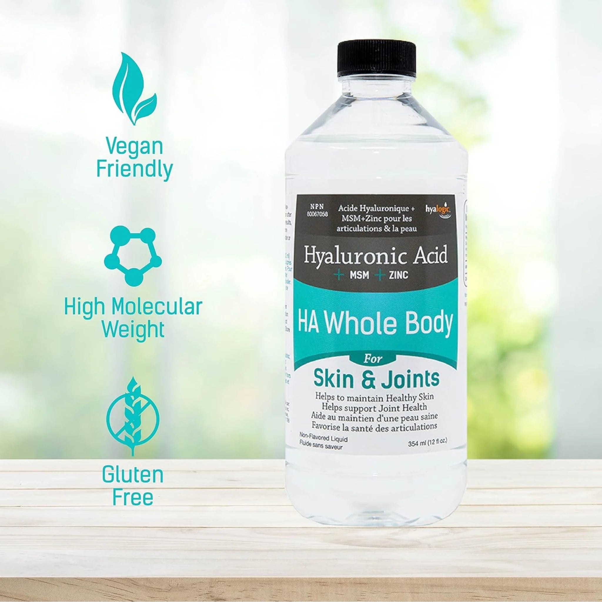 Hyalogic HA Whole Body 354ml - Nature's Source Inc