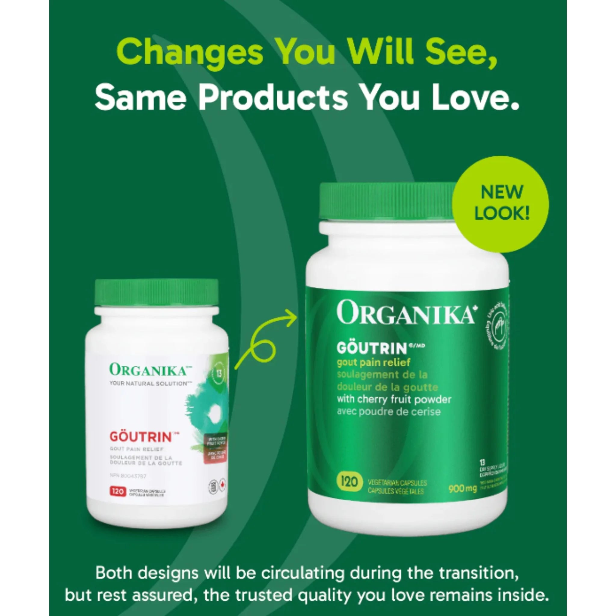 Organika Health Products Goutrin 120vc - Nature's Source Inc