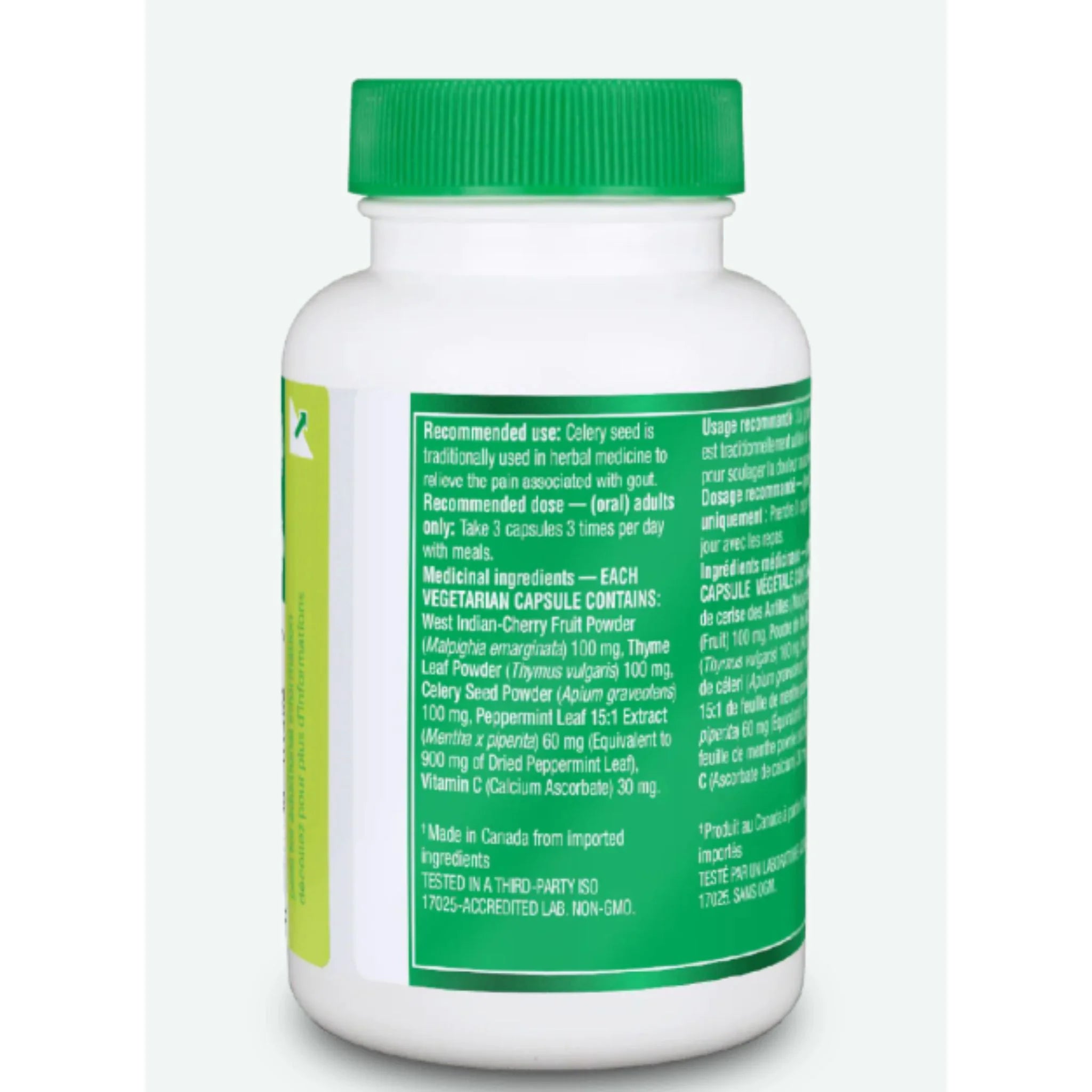 Organika Health Products Goutrin 120vc - Nature's Source Inc