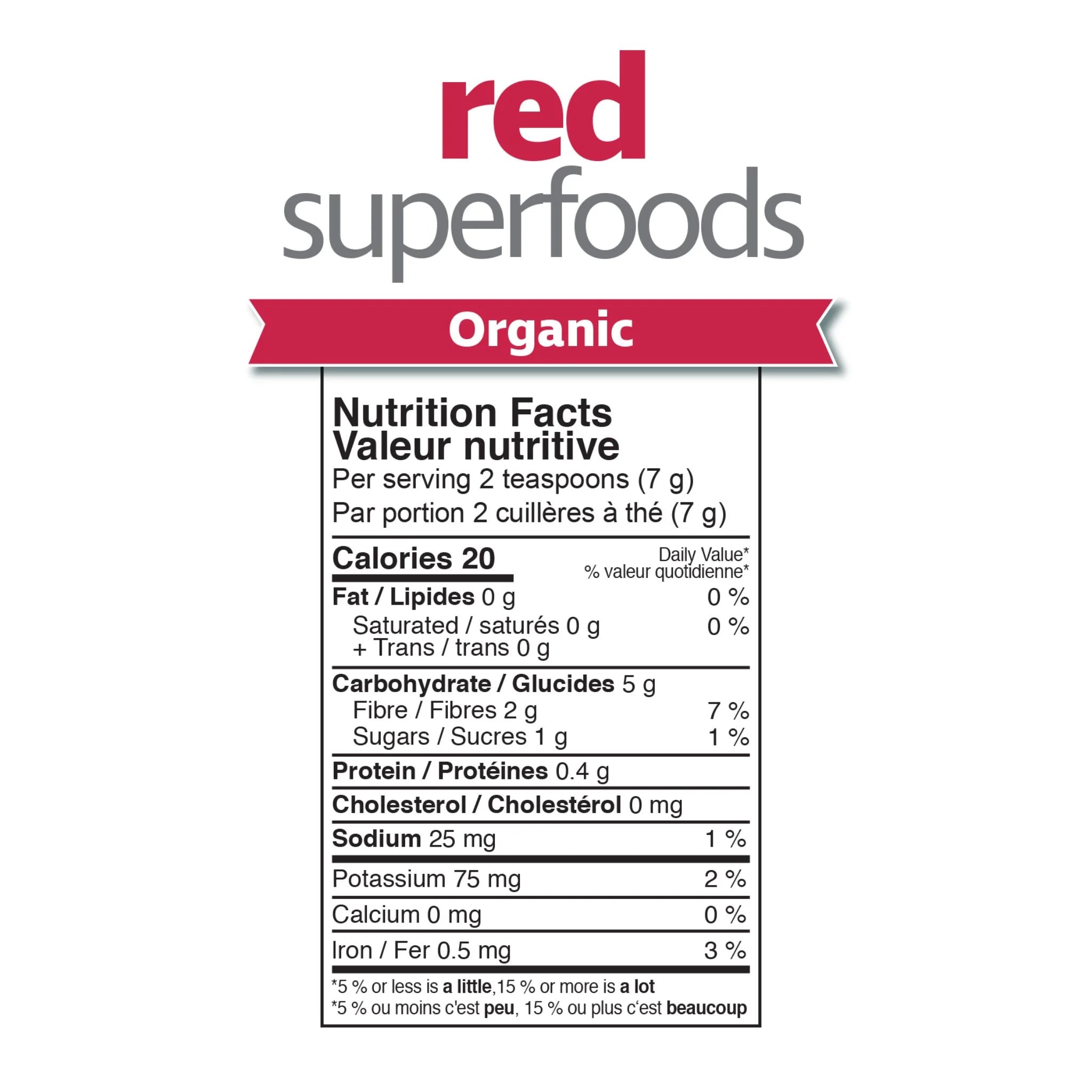 Prairie Naturals Red Superfoods 210g