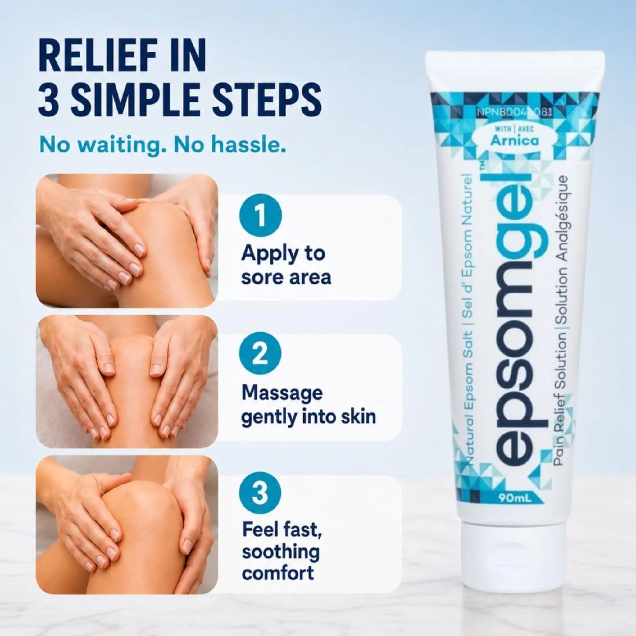 Epsom Gel Pain-Relief 90ml