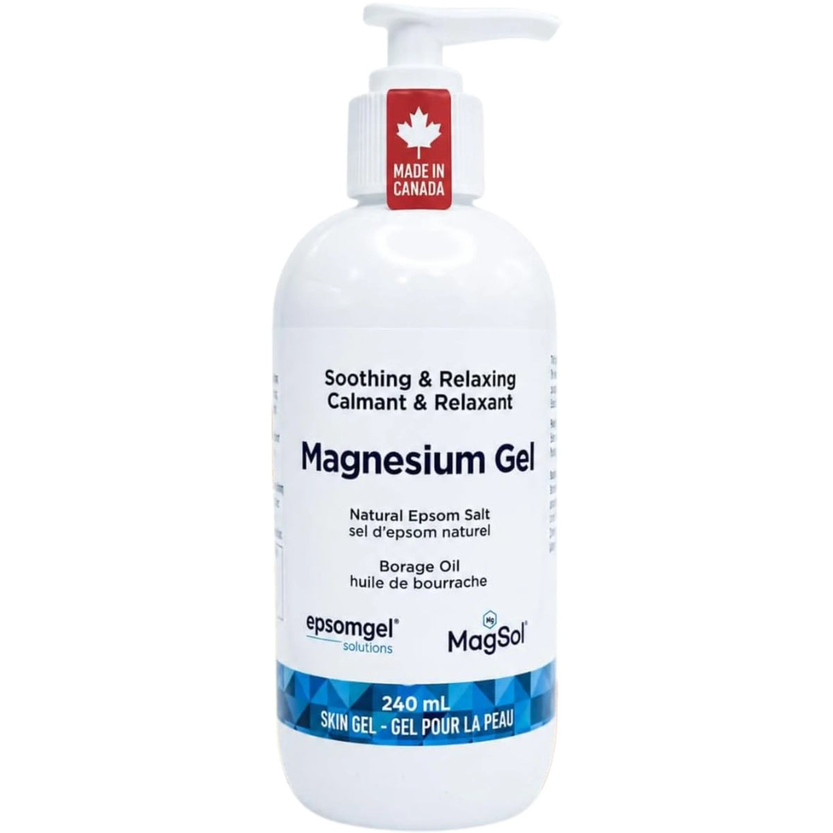 Epsom Gel MagSol 240 ml