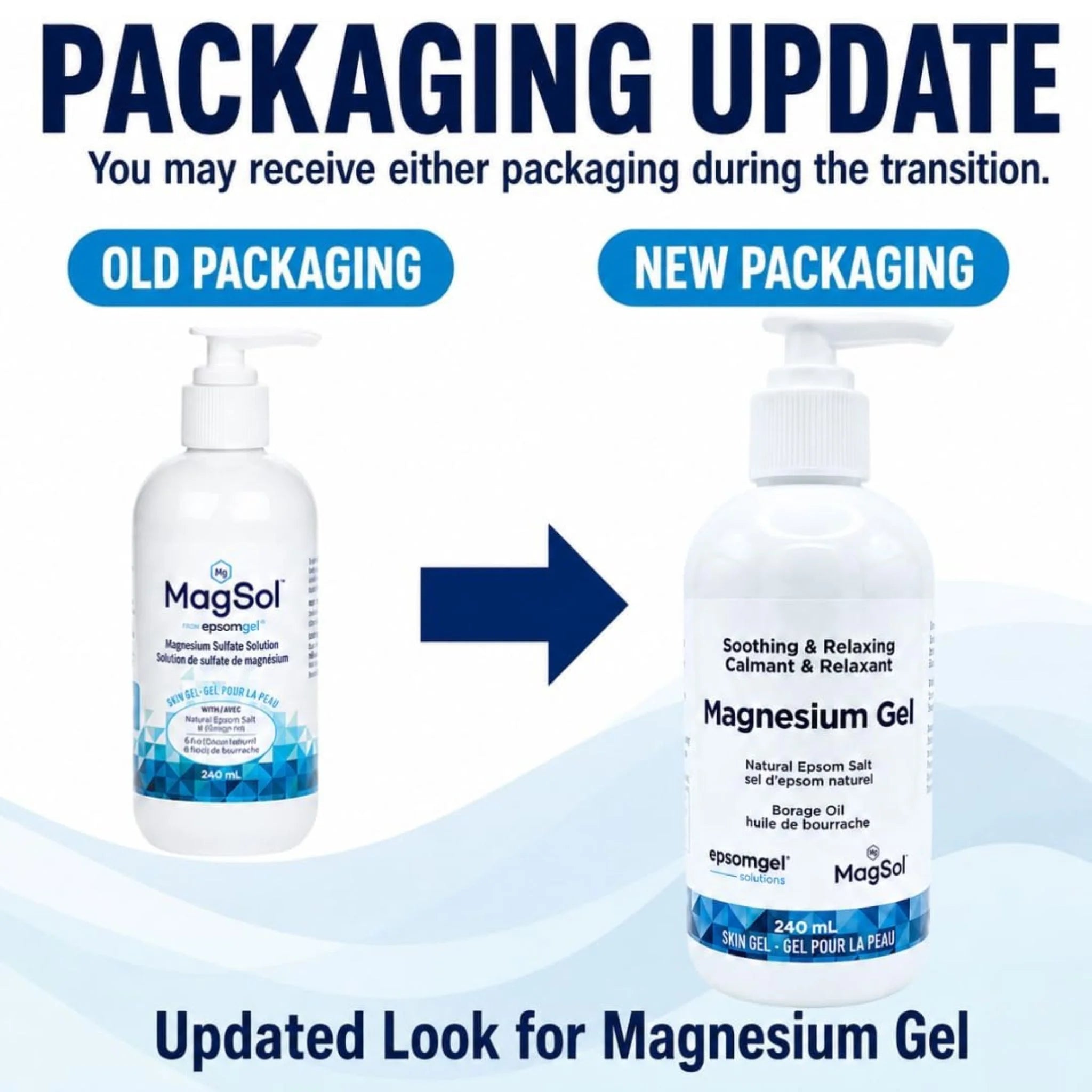 Epsom Gel MagSol 240 ml