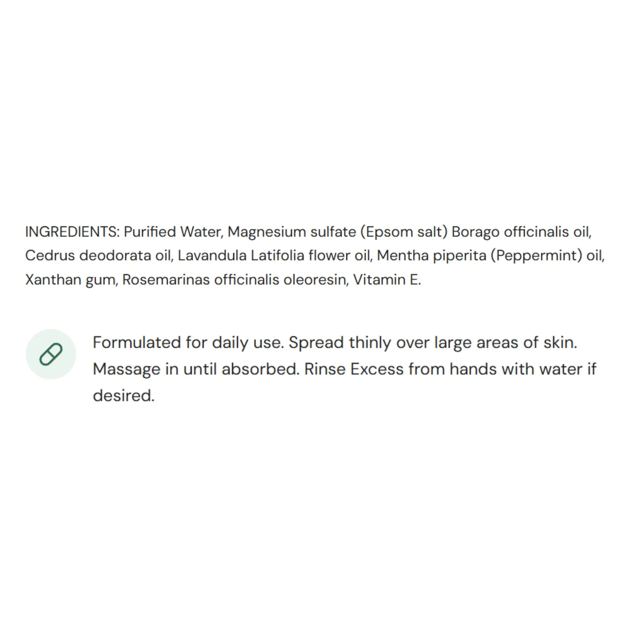 Epsom Gel MagSol 240 ml