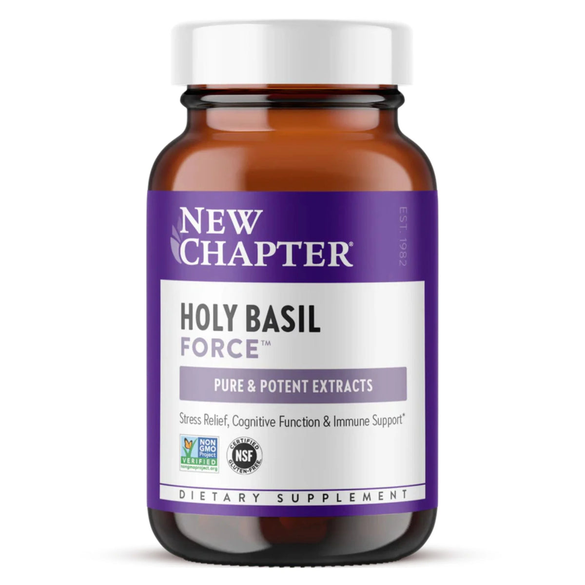 New Chapter Holy Basil Force 60 Capsules