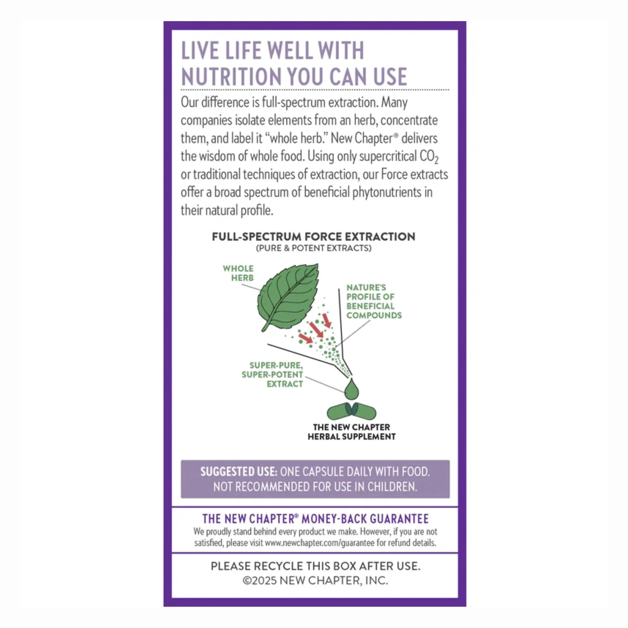 New Chapter Holy Basil Force 60 Capsules