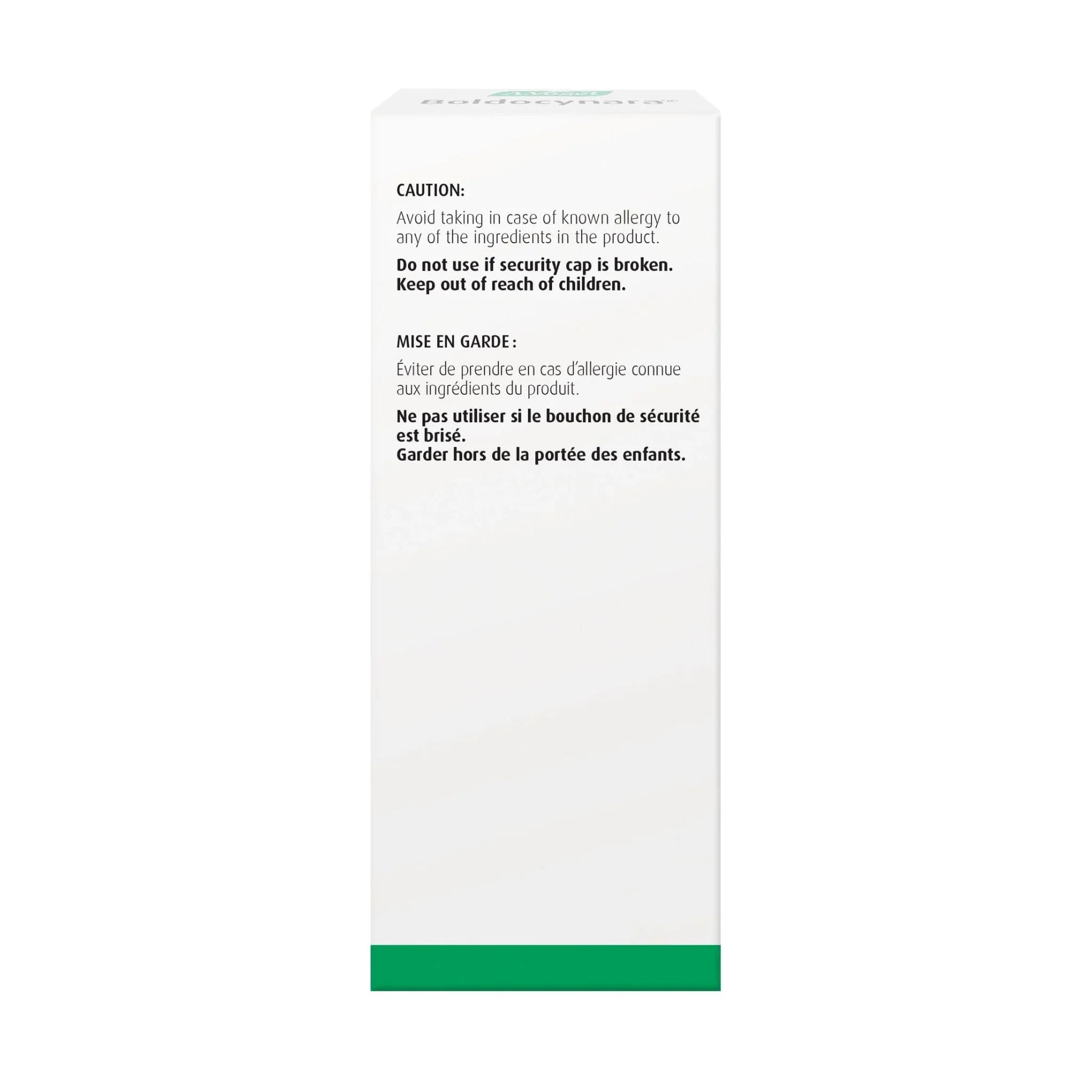 A. Vogel Boldocynara 50ml - Nature's Source Inc