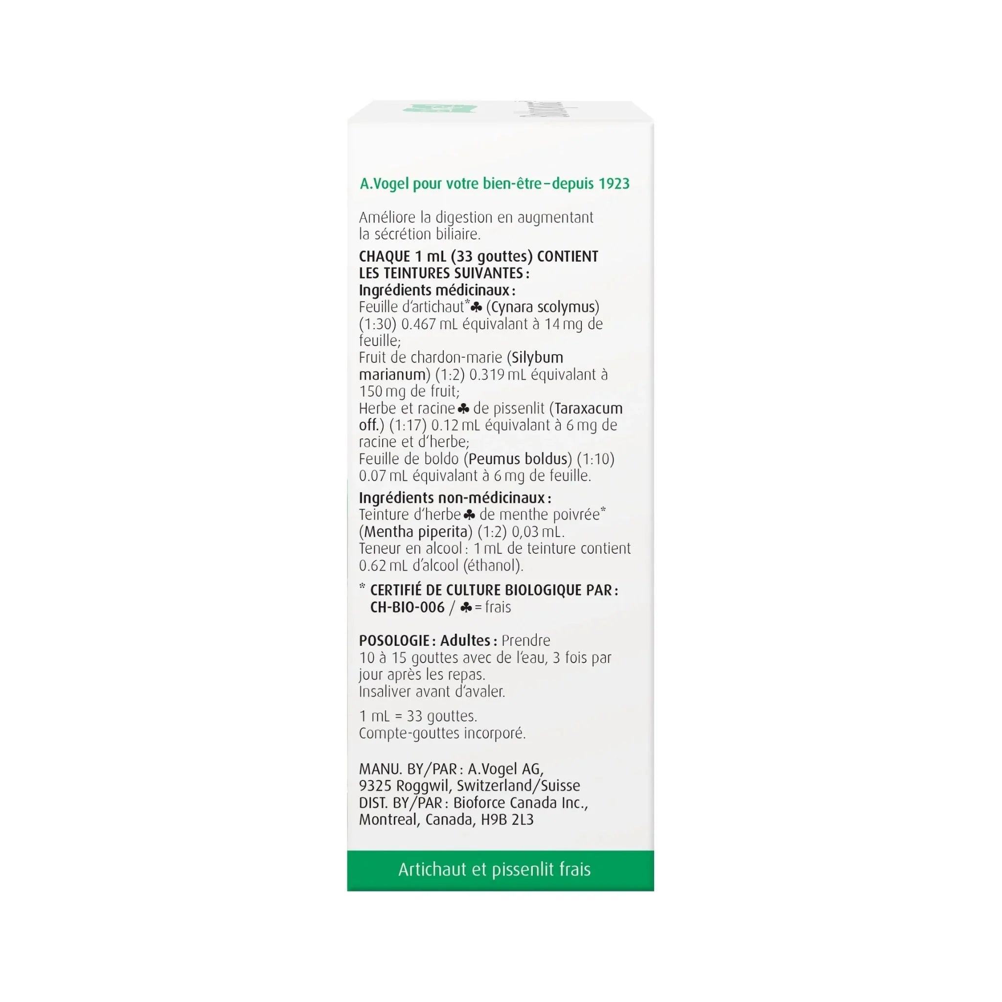 A. Vogel Boldocynara 50ml - Nature's Source Inc
