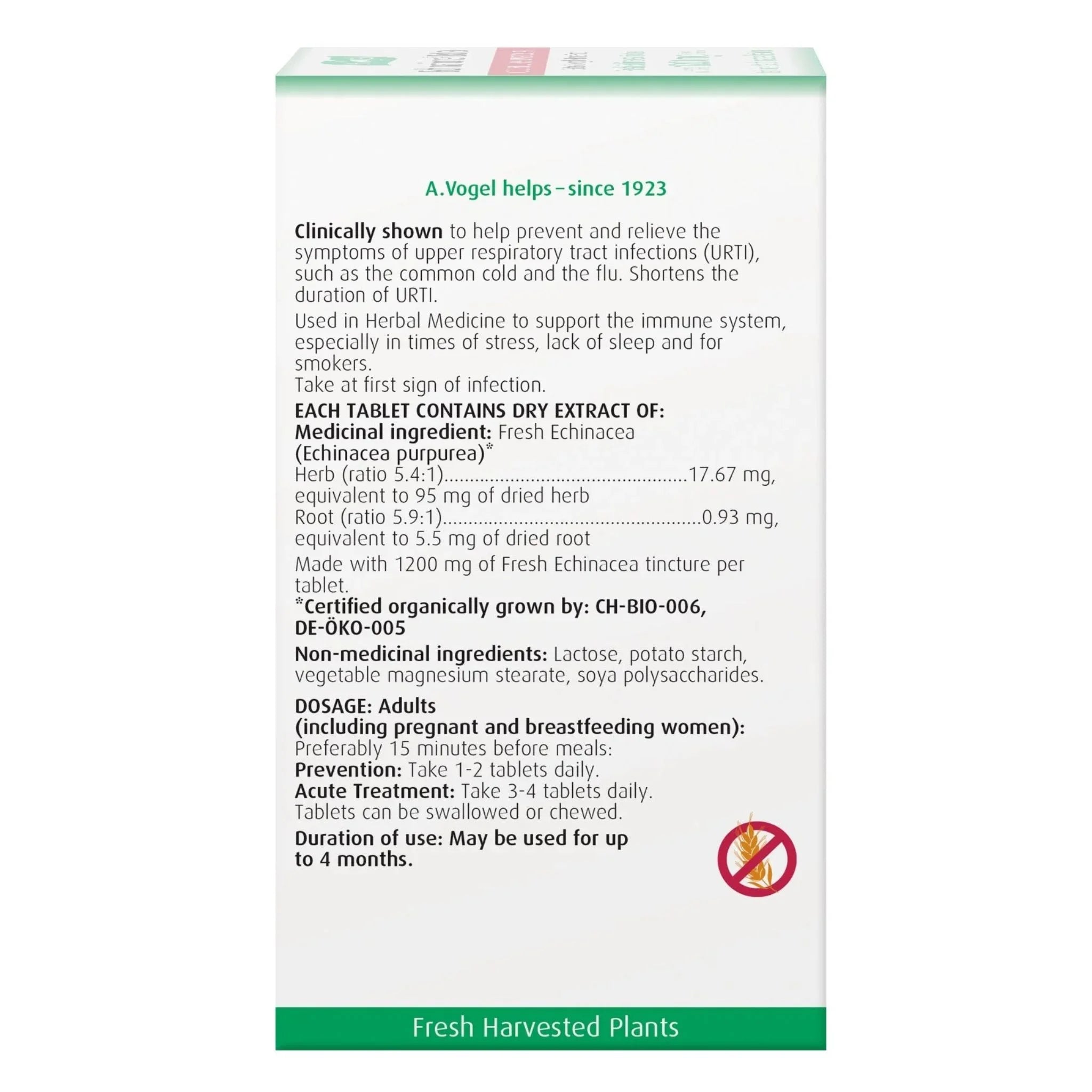 A. Vogel Echinaforce Extra 120 Tablets