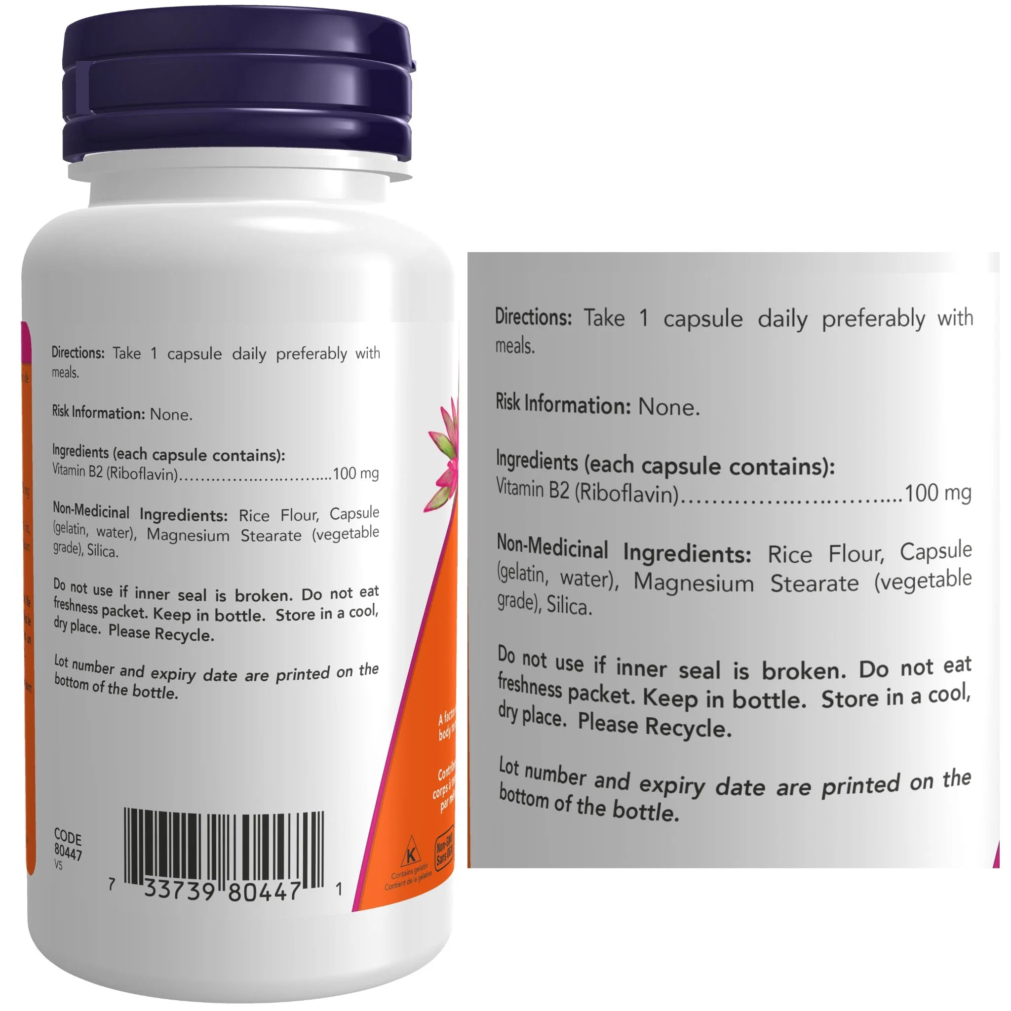 Now B-2 100mg 100ct