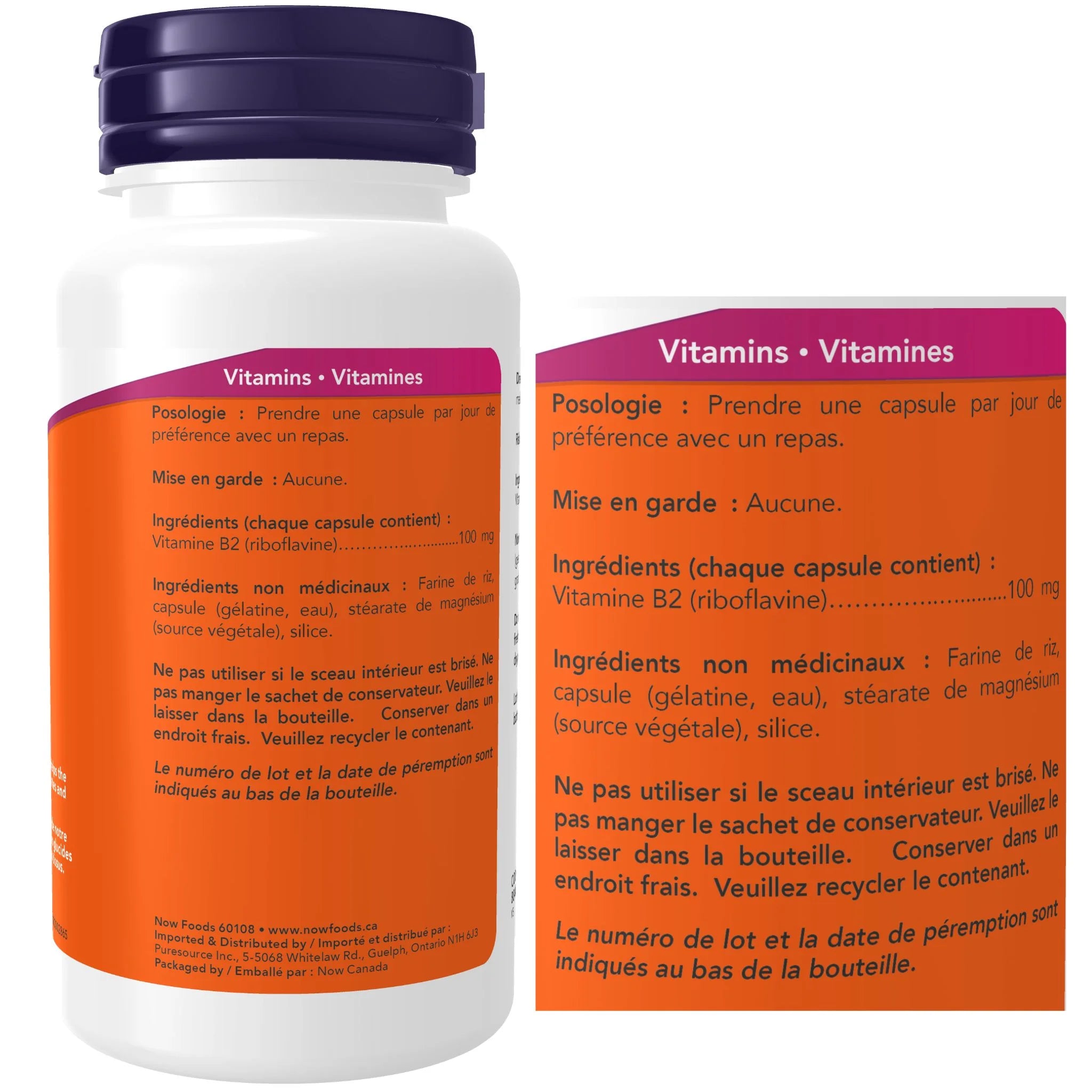 Now B-2 100mg 100ct