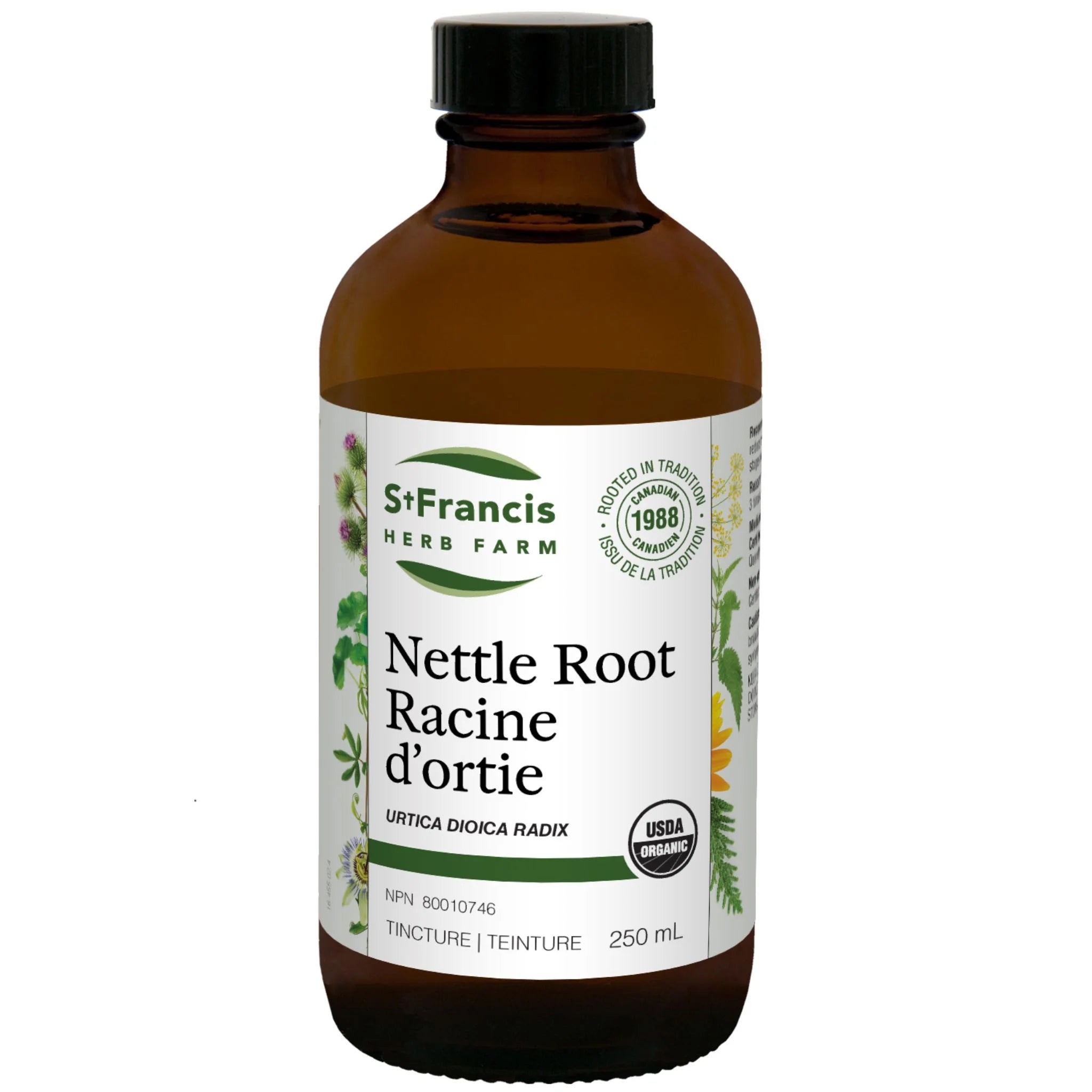 St. Francis Herb Nettle Root 250ml - Nature's Source Inc