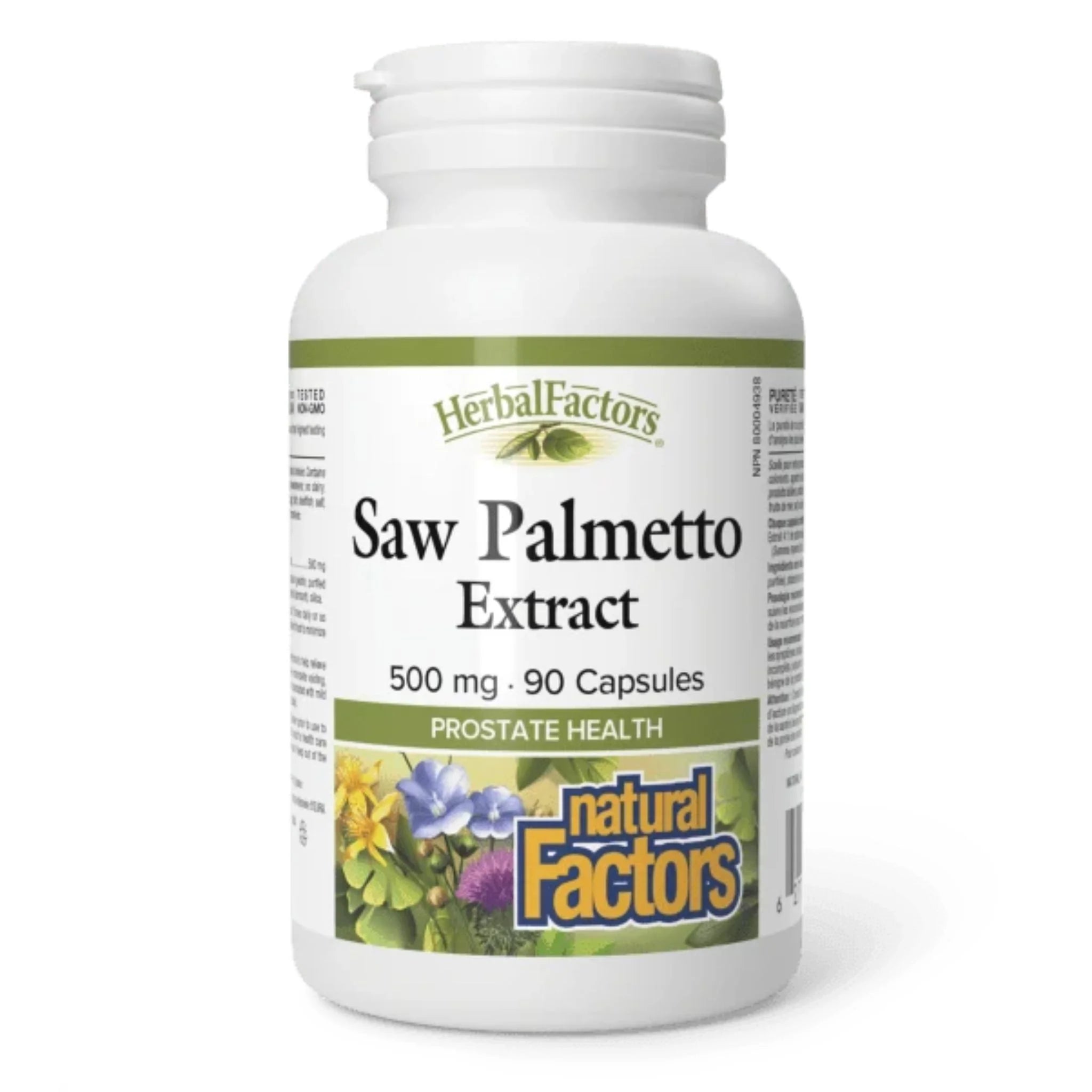 Natural Factors Saw Palmetto 90 Capsules Online - Nature's Source