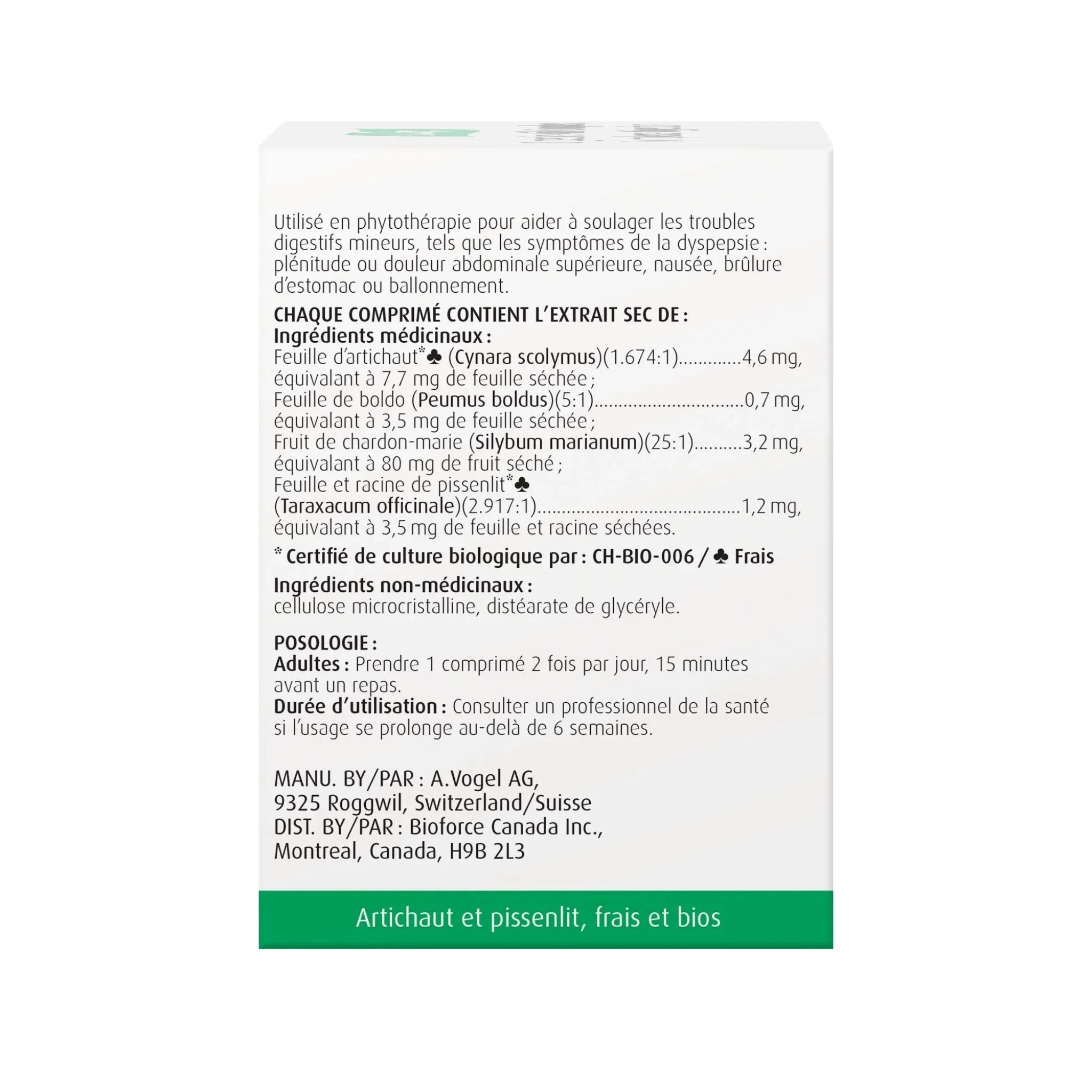 A. Vogel Digestive Aid Complex 60t