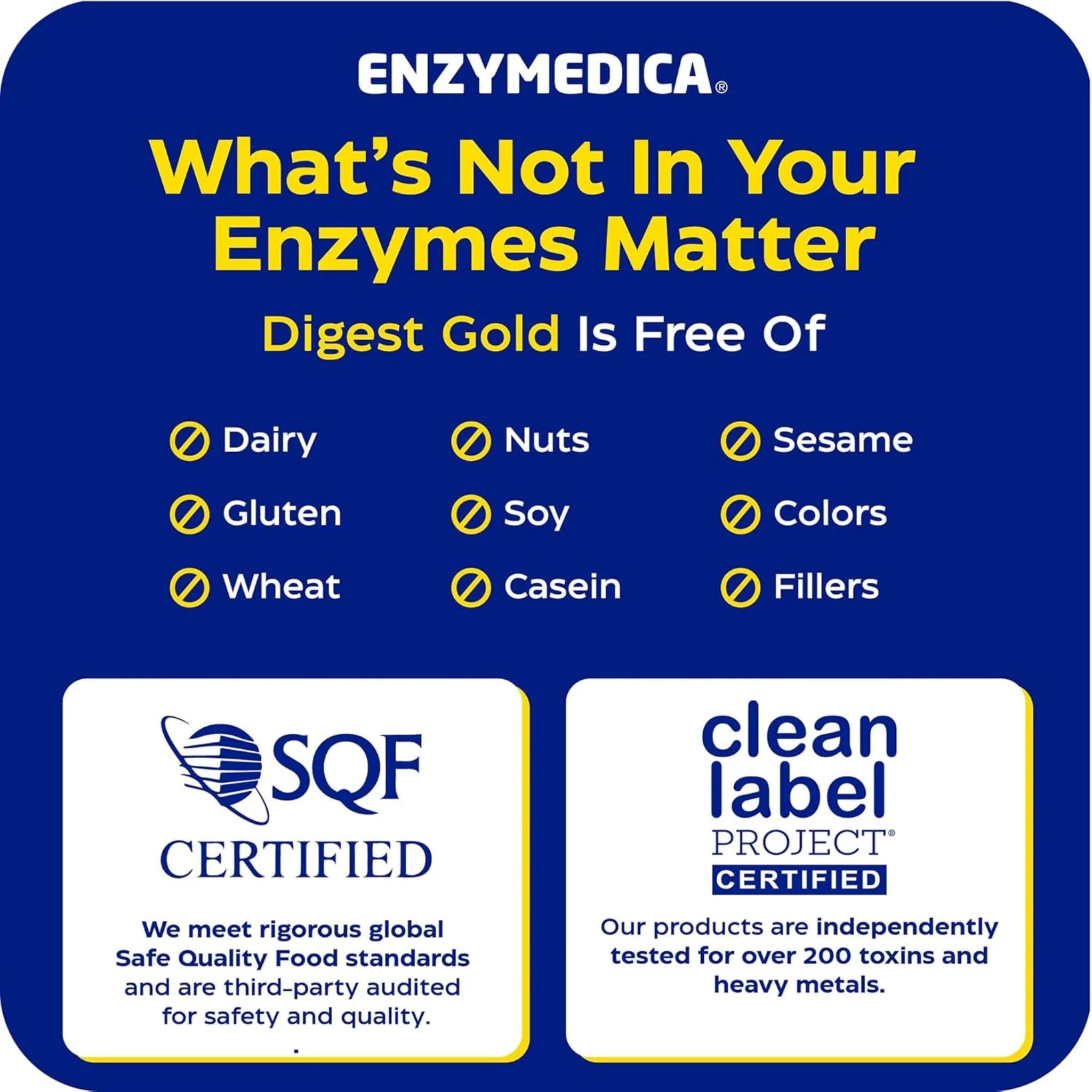 Enzymedica Digest Gold 240 Capsules - Nature's Source Inc