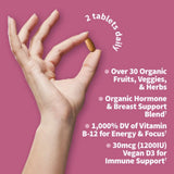 Garden Of Life Organics Women's Multi 40+ Multivitamin 60 Vegan Tablets - Nature's Source Inc