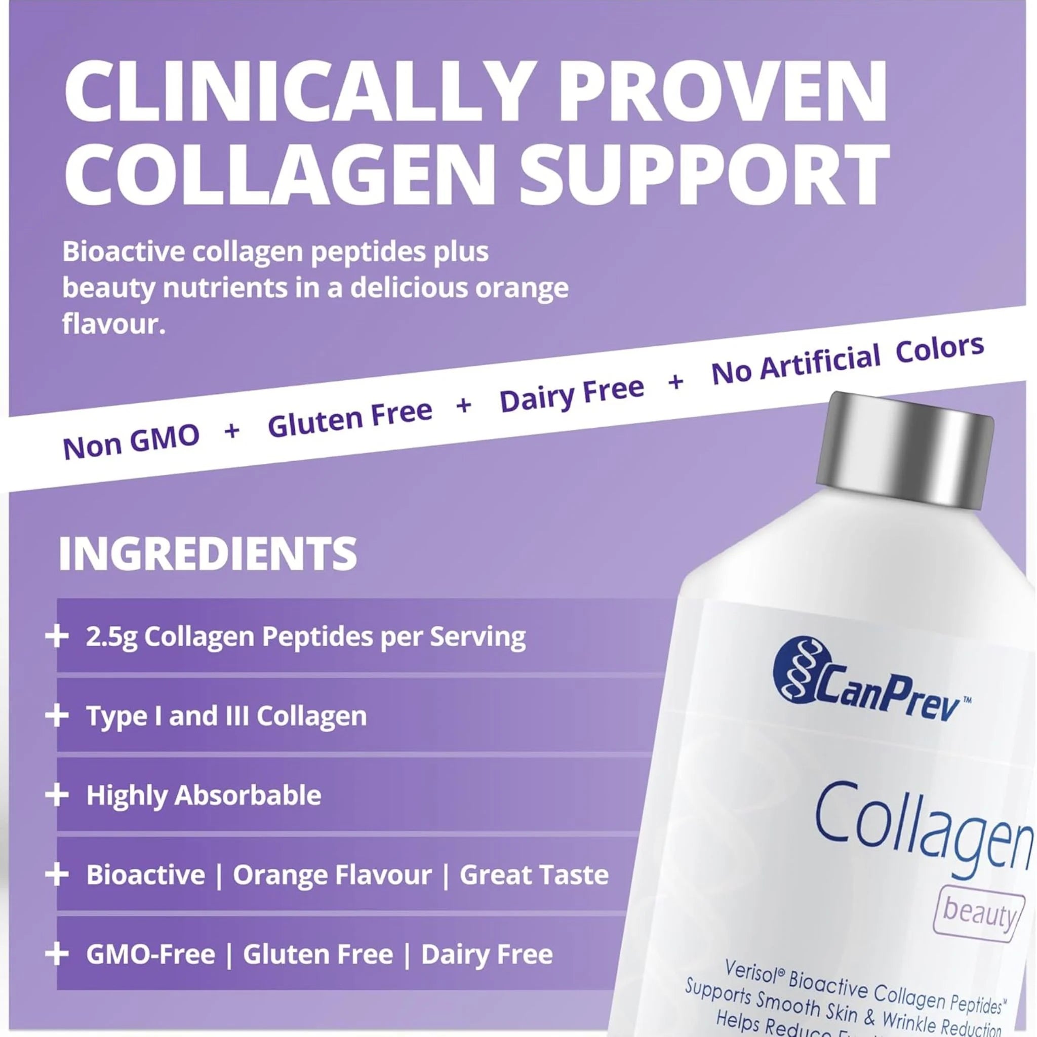 CanPrev Collagen Beauty 500ml - Nature's Source Inc