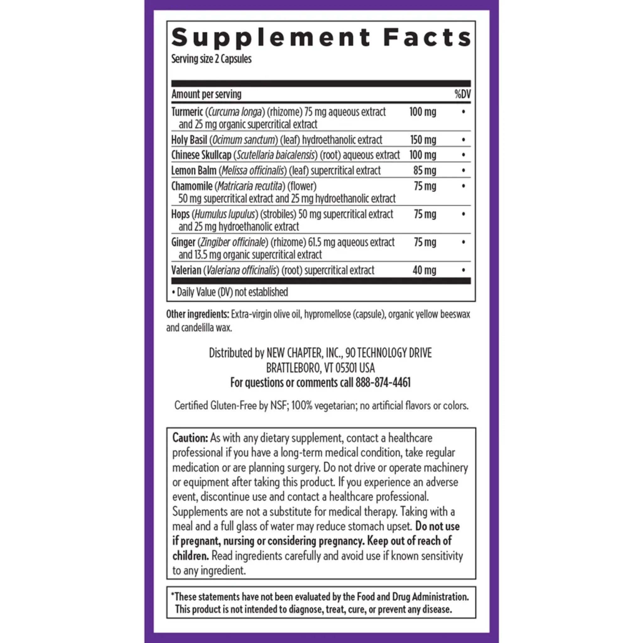 New Chapter Turmeric Force Nighttime 48 Capsules