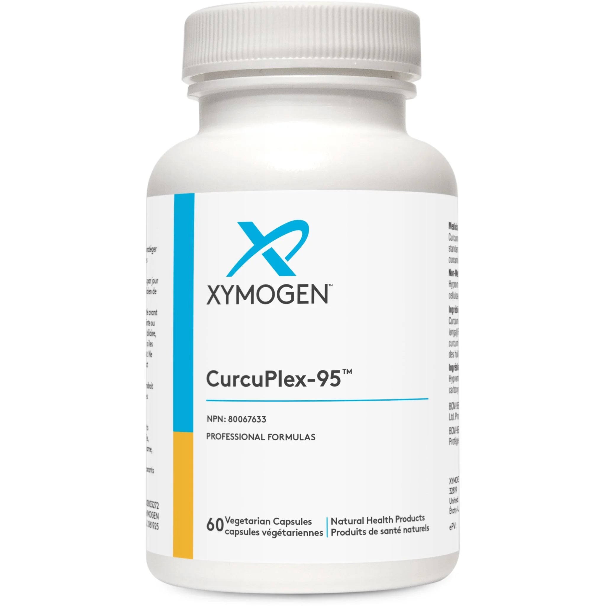 XYMOGEN CurcuPlex-95 60 Vegan Capsules - Nature's Source Inc