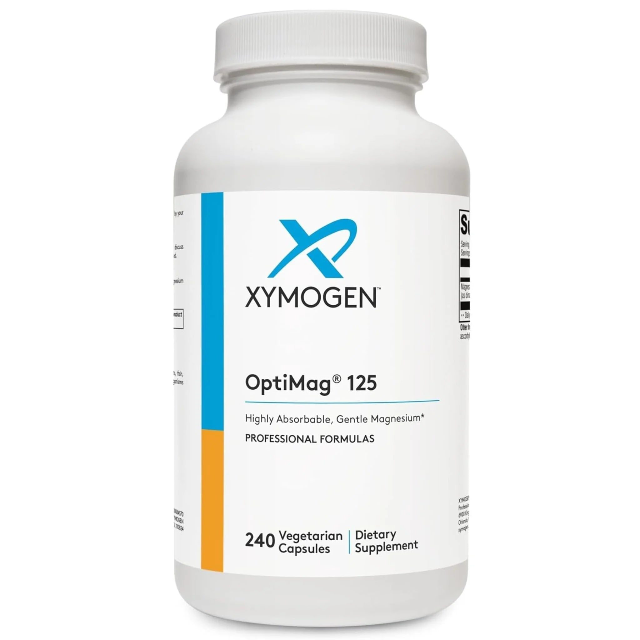 Xymogen Optimag 125mg 120vc - Nature's Source Inc