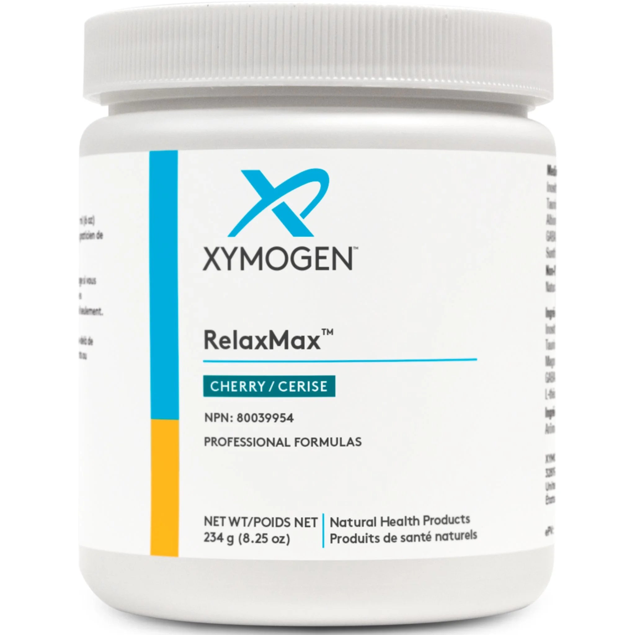 XYMOGEN RelaxMax Cherry Drink Mix 234g - Nature's Source Inc