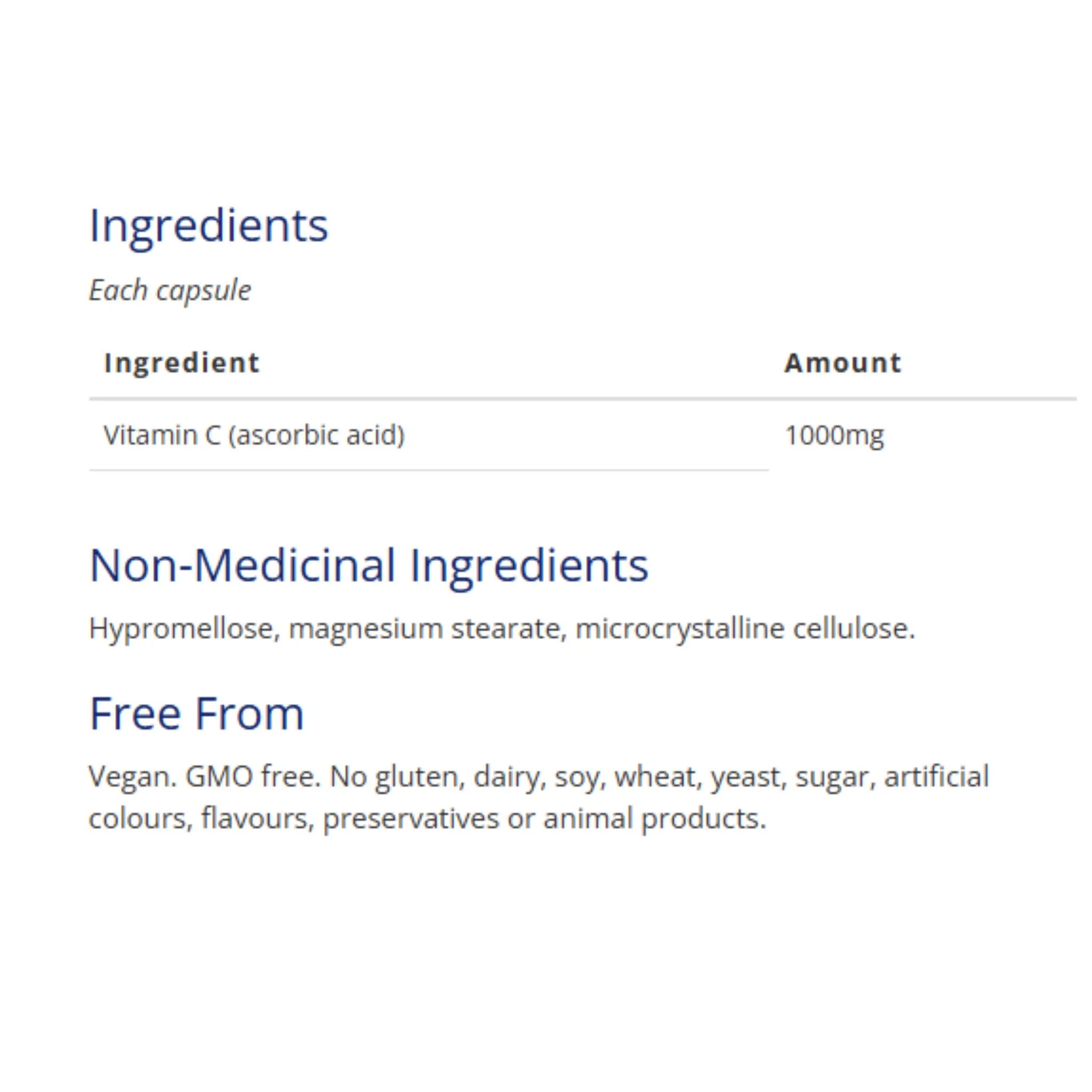 CanPrev Vitamin C 1000mg - 240 VC