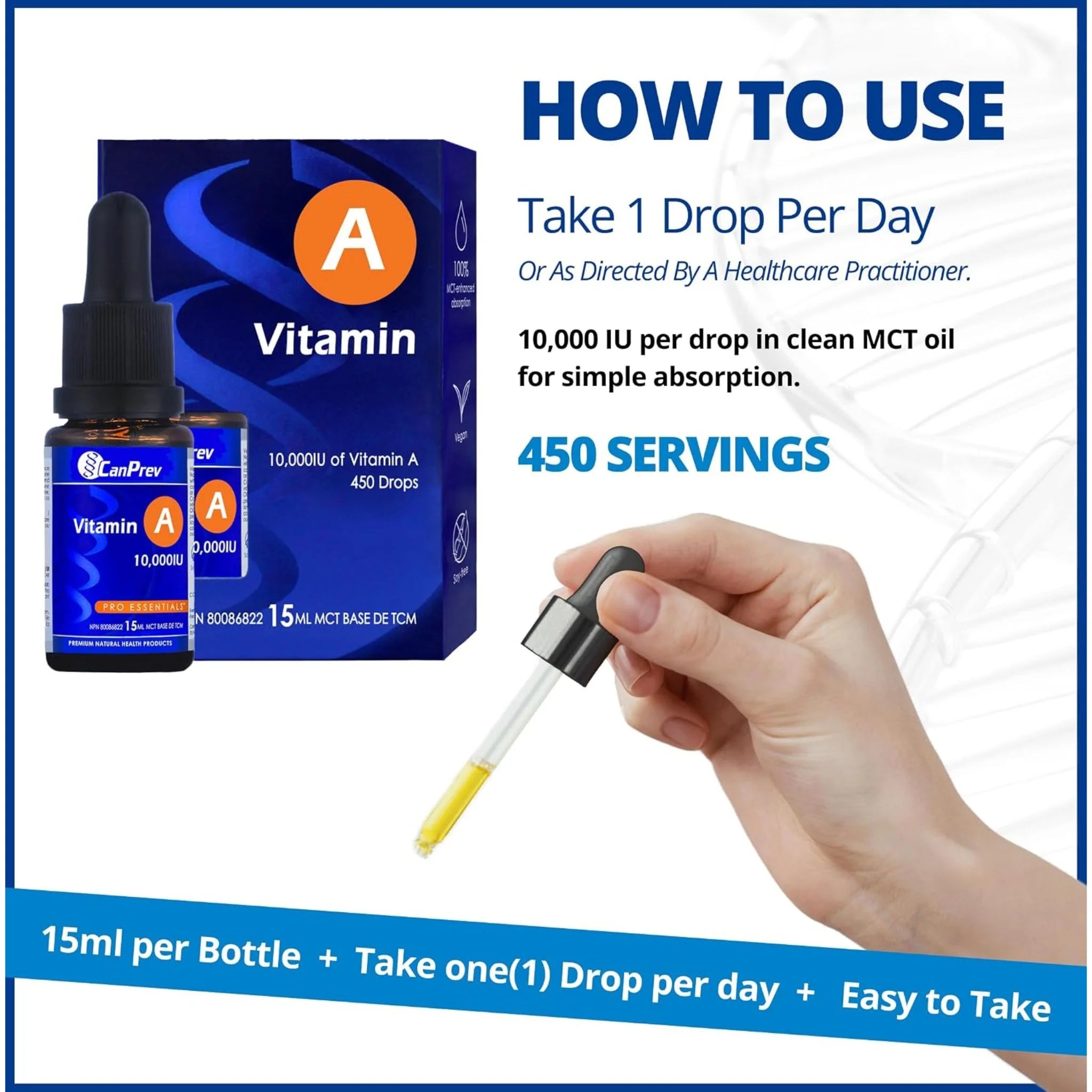 CanPrev Vitamin A Liquid 15ml