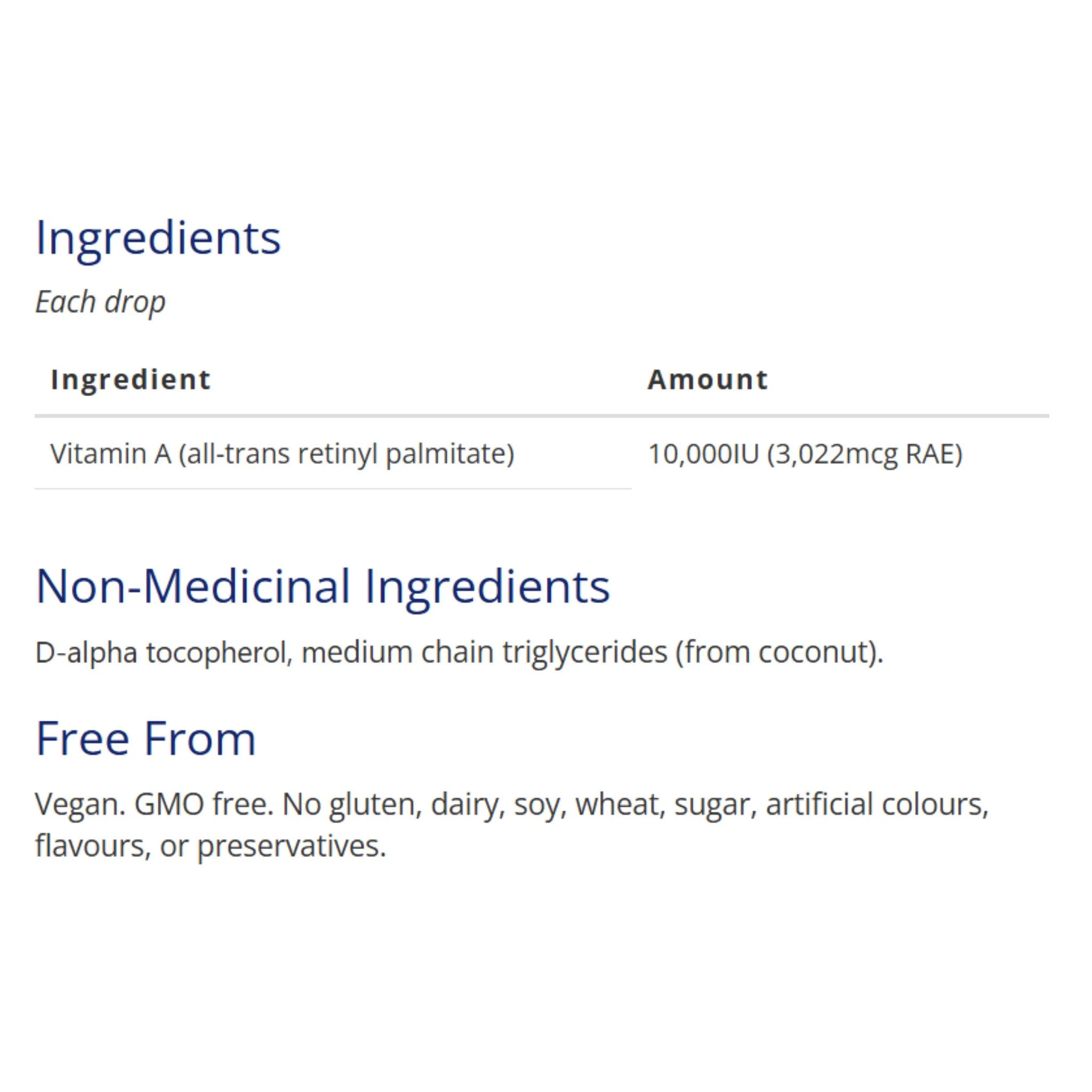 CanPrev Vitamin A Liquid 15ml