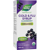 Natures Way Organic Sambucus Elderberry - Cold And Flu 120ml