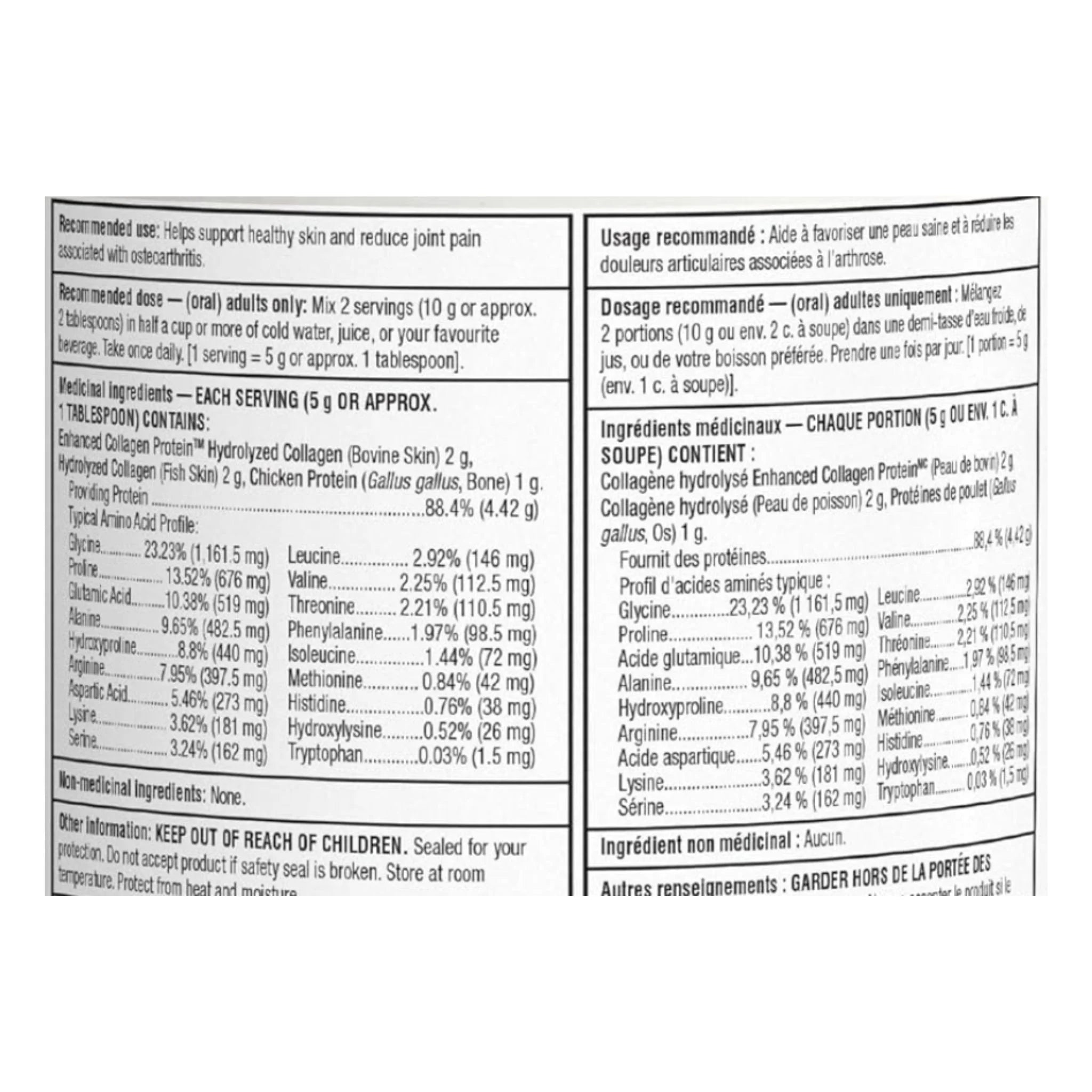 Organika Full Spectrum Collagen 250g - Nature's Source Inc