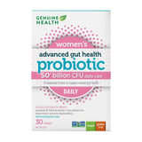 Genuine Health Advanced Gut Health Probiotic Women 50 Billion CFU 30 VCaps - Nature's Source Inc