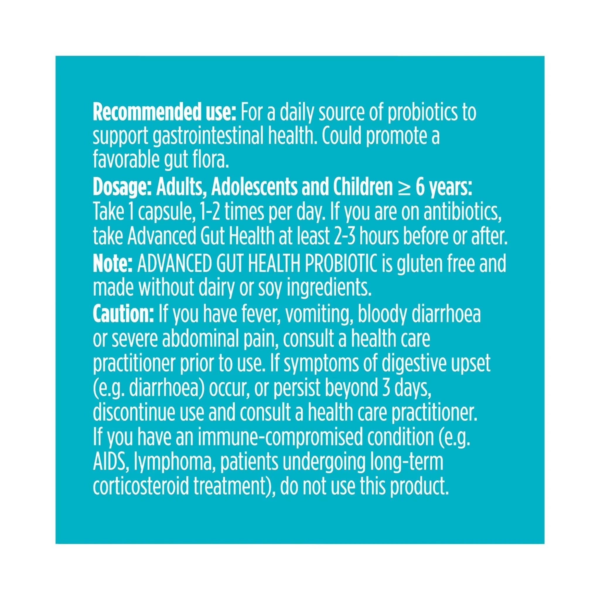 Genuine Health Advanced Gut Health Probioticc 50 billion CFU (30 VeganCaps) - Nature's Source Inc