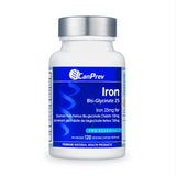 CanPrev Iron Bis - glycinate 25mg 120 Vegetable Capsules - Nature's Source Inc