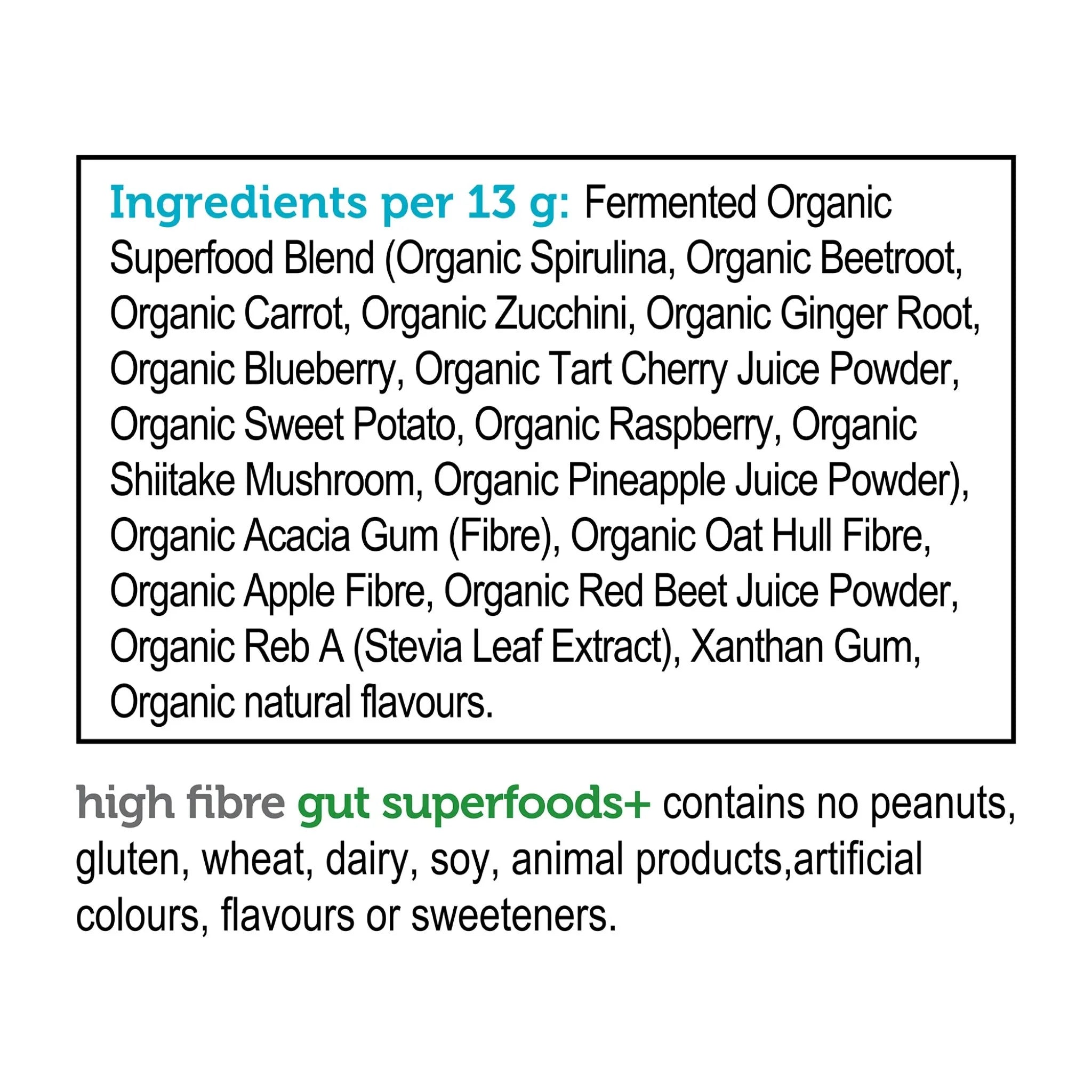 Genuine Health Organic Gut Superfood Summerberry Pomeg 273g