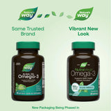 NutraVege Plant Based Omega 3 Liquid Gels (Fresh Mint) 30 Softgels