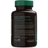 NutraVege Plant Based Omega 3 Liquid Gels (Fresh Mint) 30 Softgels