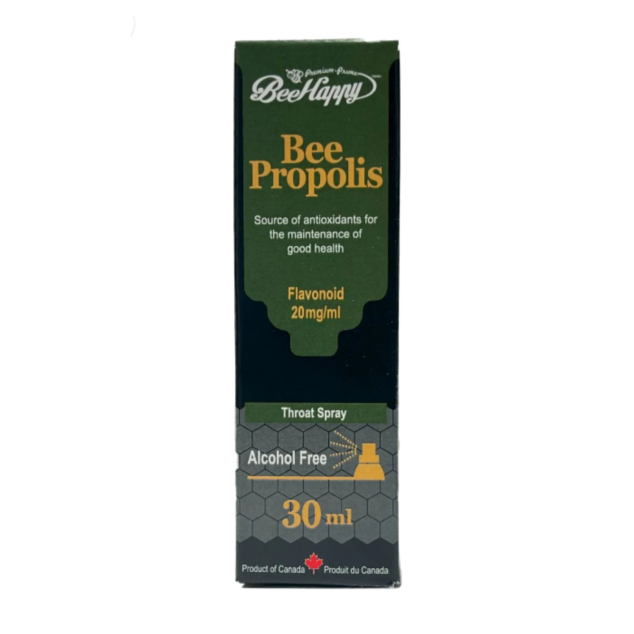 Bee Happy Bee Propolis with 20mg Flavonoids Throat Spray (30 ml)