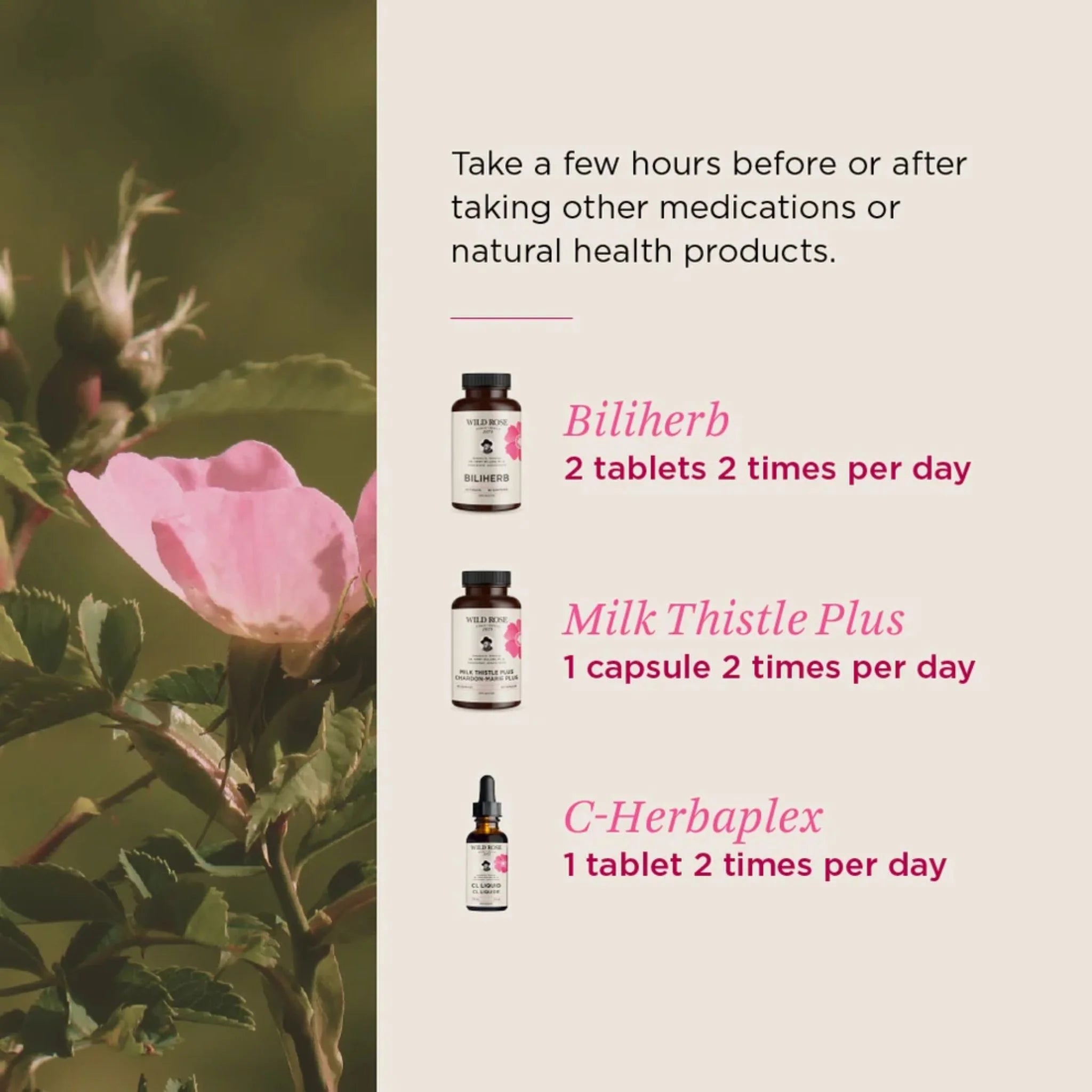 Wild Rose Herbal Liver D-Tox (15 Day Program)