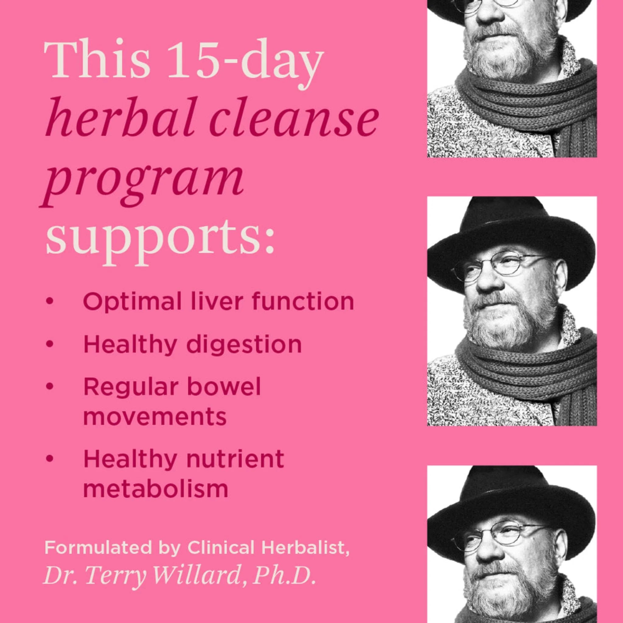 Wild Rose Herbal Liver D-Tox (15 Day Program)