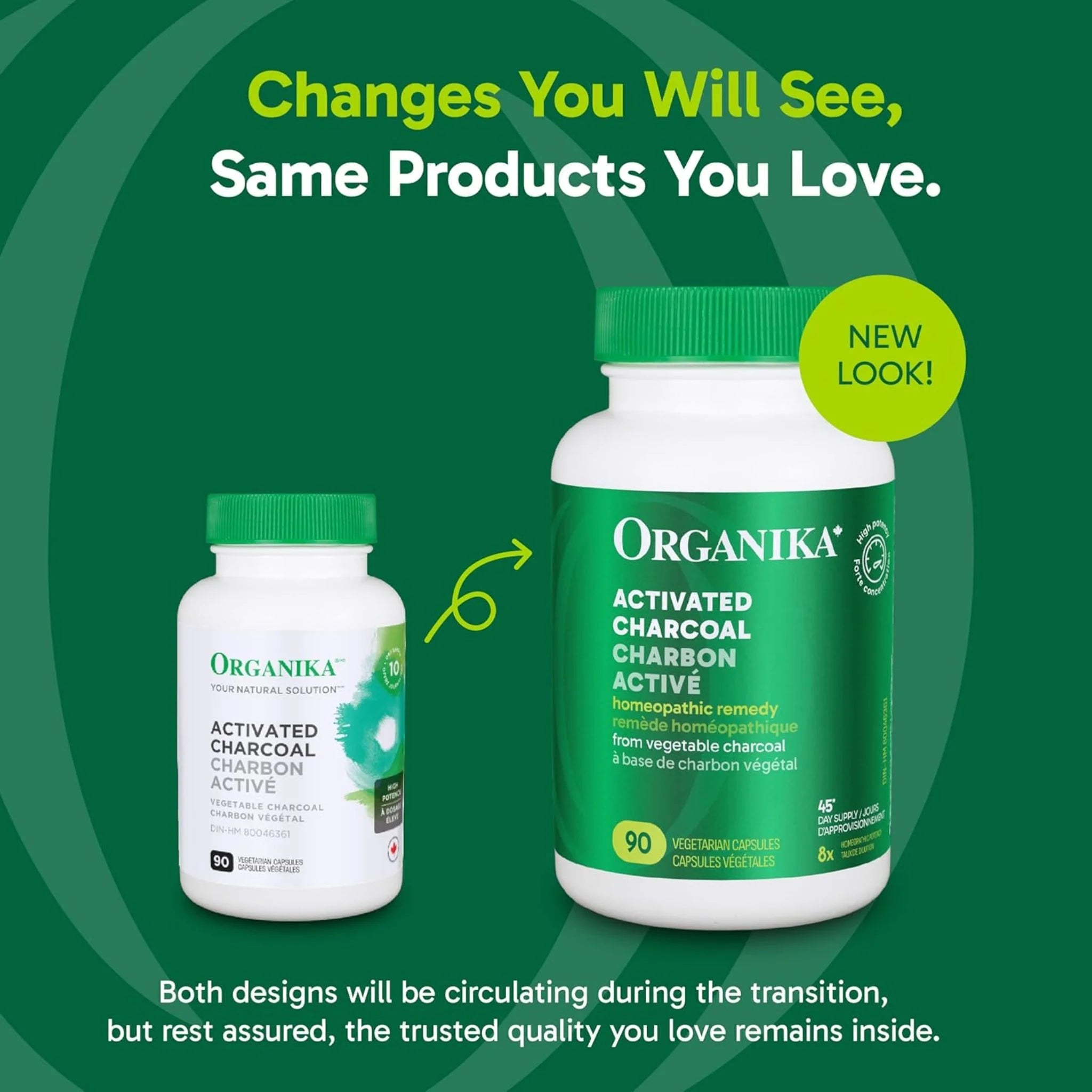 Organika Activated Charcoal 90vcaps