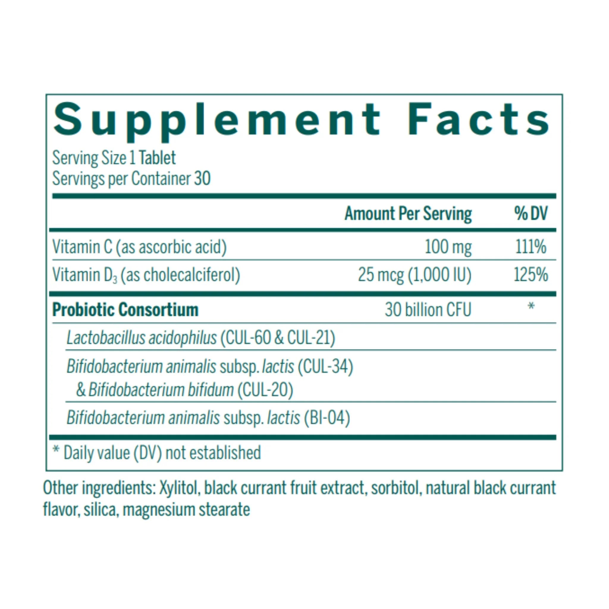 Genestra Brands HMF Immune Probiotic (30 Tablets) - Nature's Source Inc