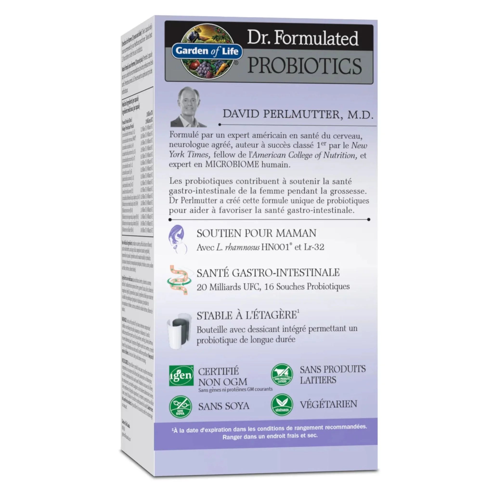 Garden of Life Dr. Formulated Probiotics Once Daily Prenatal Shelf Stable 30 Veg-Caps