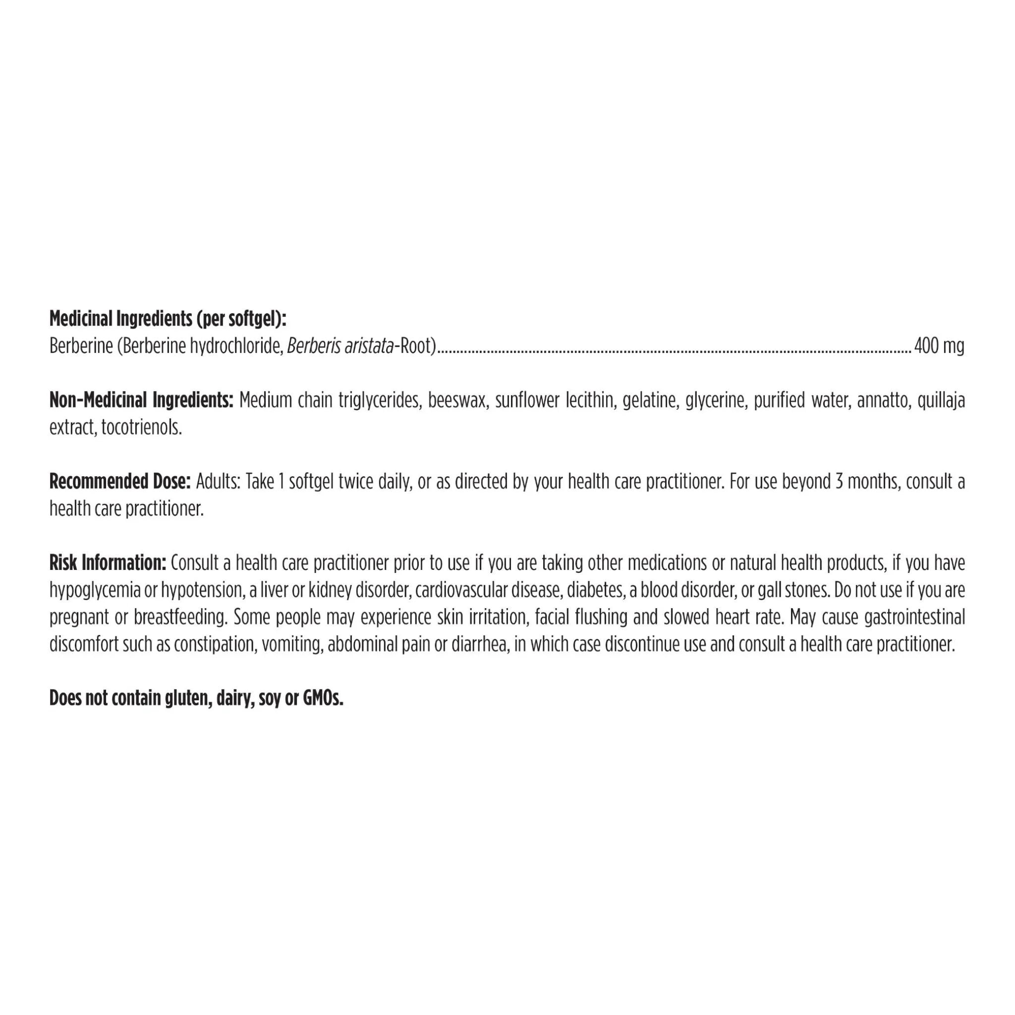 Designs for Health Berberine-Evail® 60 Softgels