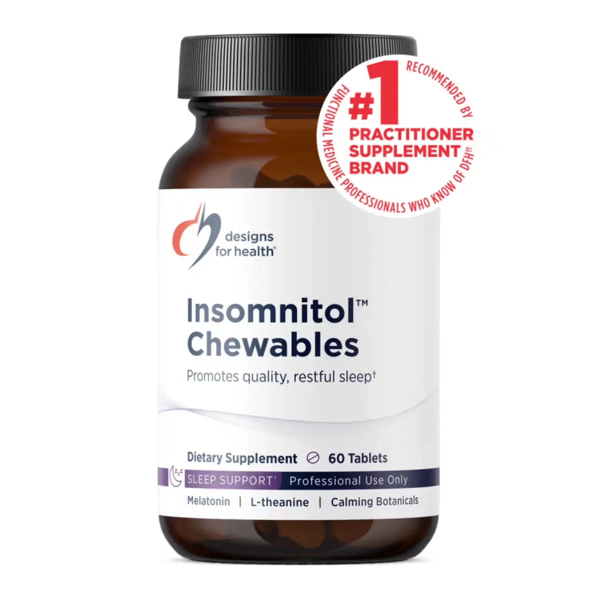 Designs for Health Insomnitol™ Chewables 60 Chewable Tablets - Nature's Source Inc