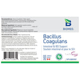 Biomed Bacillus Coagulans (90 Capsules) - Nature's Source Inc