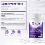 AOR Ortho Iron Vegan 60 Capsules