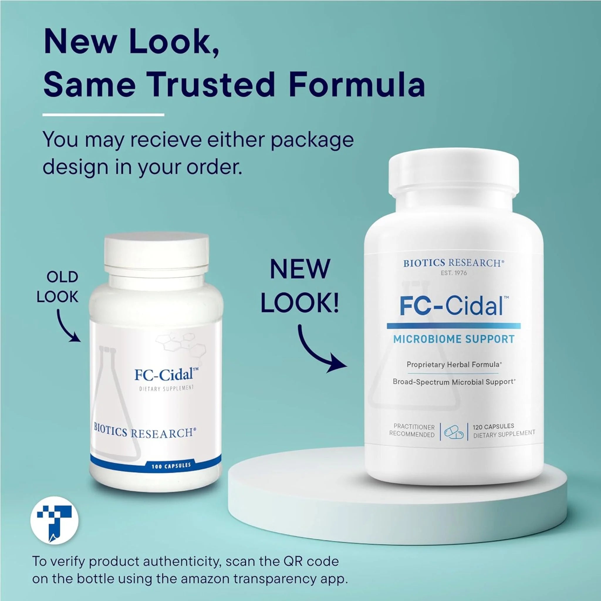 Biotics Research FC Cidal 120 Capsules - Nature's Source Inc