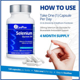 CanPrev Selenium Glycinate 120 caps