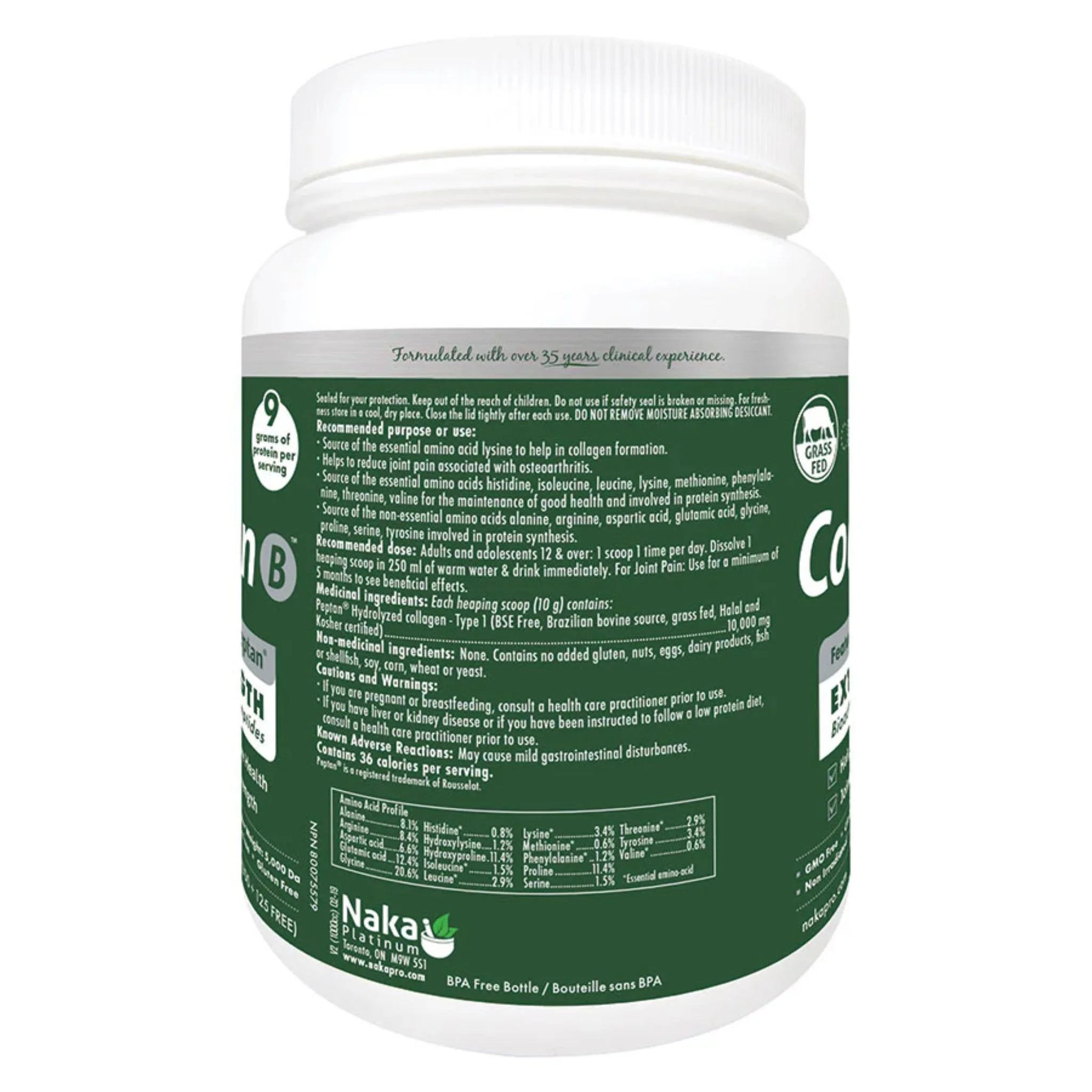 Naka Pro Collagen Bovine 10g 425g