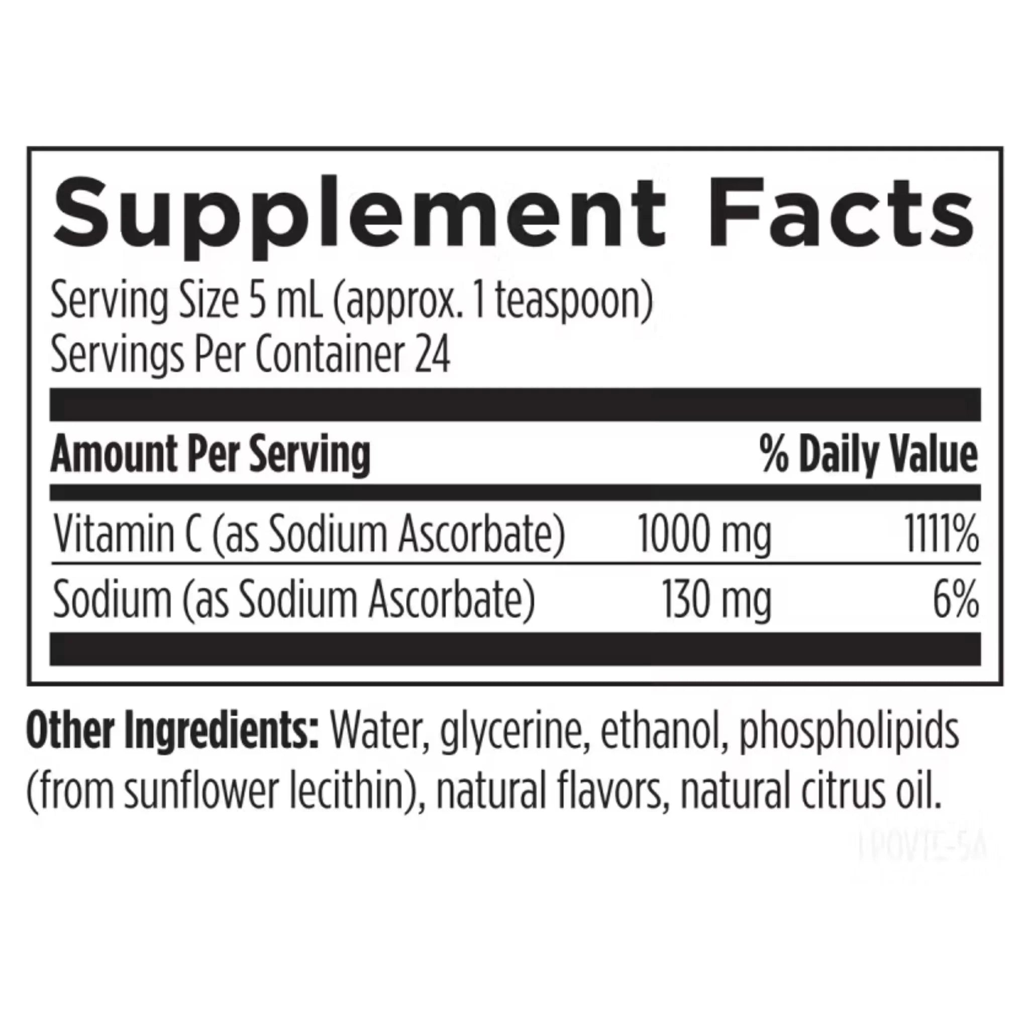 Designs for Health Liposomal Vitamin C Liquid 120ml - Nature's Source Inc